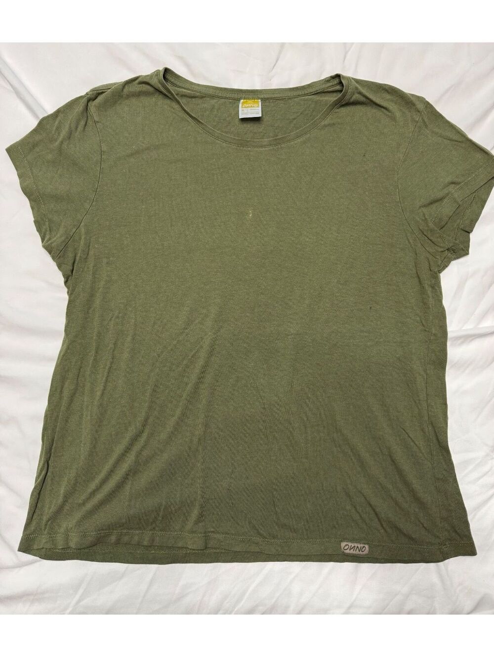 ONNO Sustainable Bamboo Blend Tee | Olive/Cypress Green | Women’s XL